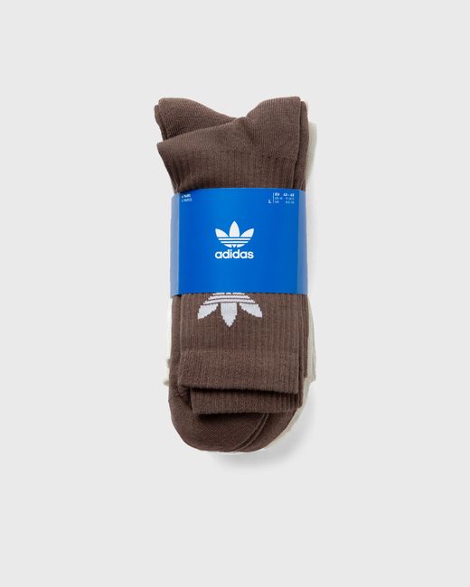 Adidas TREFOIL CUSHION CREW Socks 6 Pairs male now available