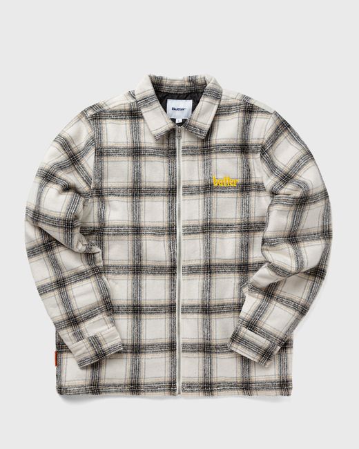 Butter Goods Plaid Flannel Insulated Overshirt male Overshirts now available