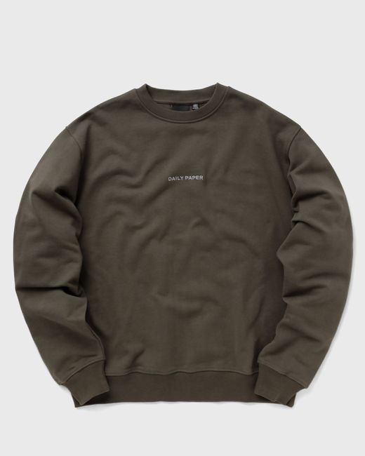 Daily Paper Shield crowd relaxed sweater male Sweatshirts now available