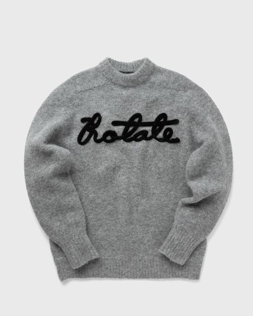 Rotate Birger Christensen Knit Oversize Logo Jumper female Pullovers now available
