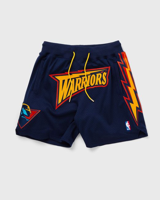 Mitchell & Ness NBA SHORTS JUST DON 7 INCH GOLDEN STATE WARRIORS male Sport Team Shorts now available