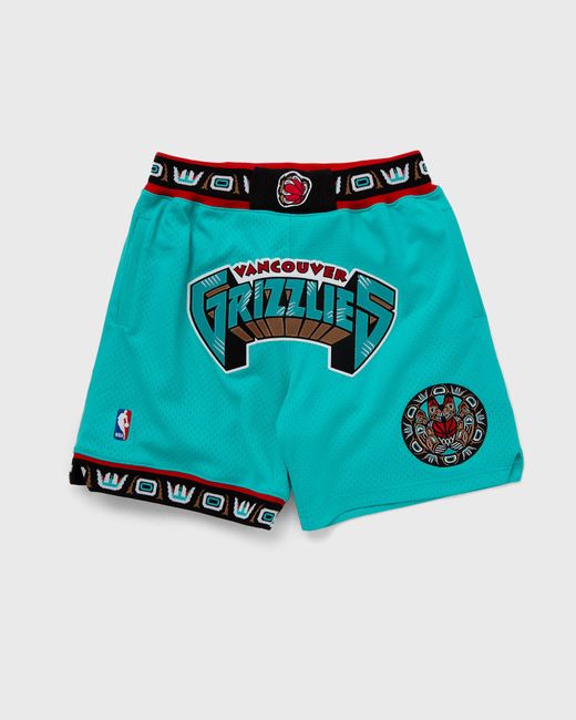 Mitchell & Ness NBA SHORTS JUST DON 7 INCH MEMPHIS GRIZZLIES male Sport Team Shorts now available