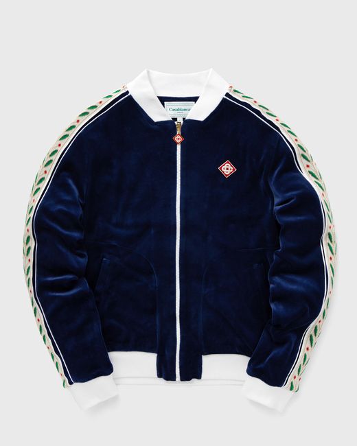 Casablanca VELOUR LAUREL TRACK JACKET male Track Jackets now available