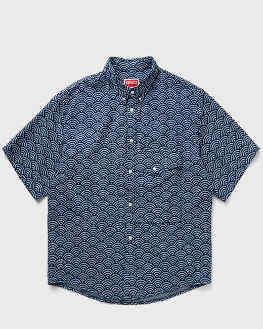 Kenzo SEIGAIHA SS DENIM SHIRT male Shortsleeves now available
