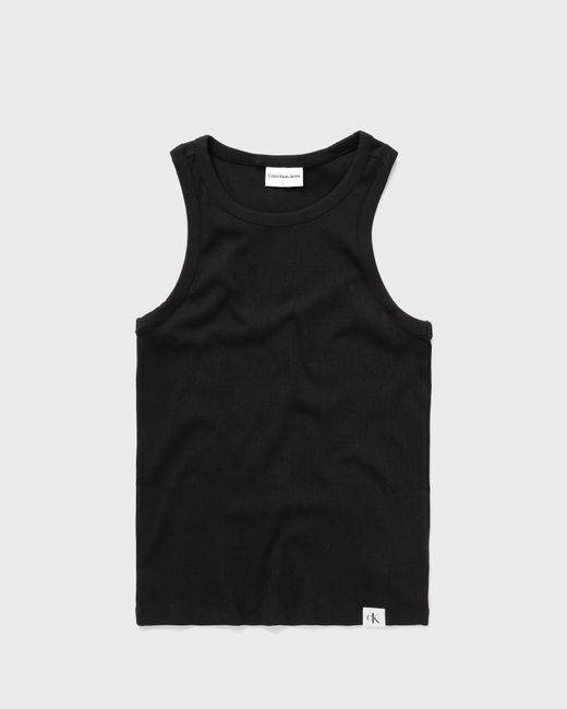 Calvin Klein Jeans WOVEN TAB TANK TOP male Tank Tops now available