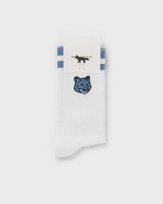 Maison Kitsuné BOLD FOX HEAD SPORTY SOCKS male Socks now available