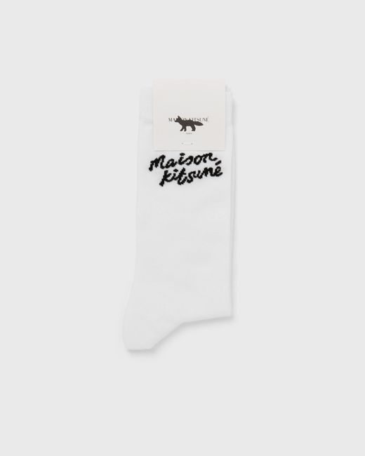 Maison Kitsuné HANDWRITTING SOCKS male Socks now available