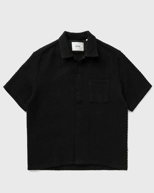 Arte Antwerp Jacquard Croche Shirt male Shortsleeves now available
