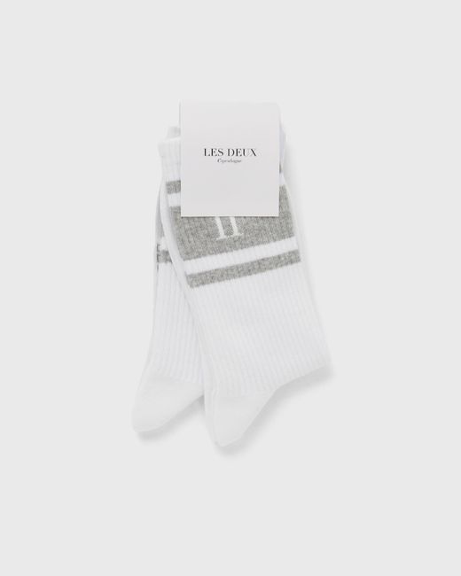 Les Deux William Stripe 2-Pack Socks male now available 42