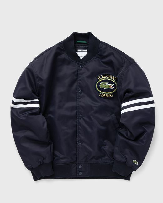 Lacoste PADDED WATERPROOF ARCHIVE BADGE BOMBER JACKET male Bomber Jackets now available