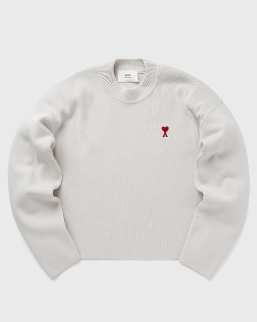 AMI Alexandre Mattiussi RED ADC CREWNECK SWEATER male Pullovers now available