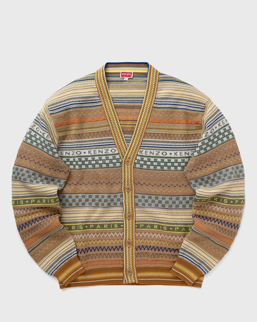 Kenzo FAIRISLE CARDIGAN male Zippers Cardigans now available
