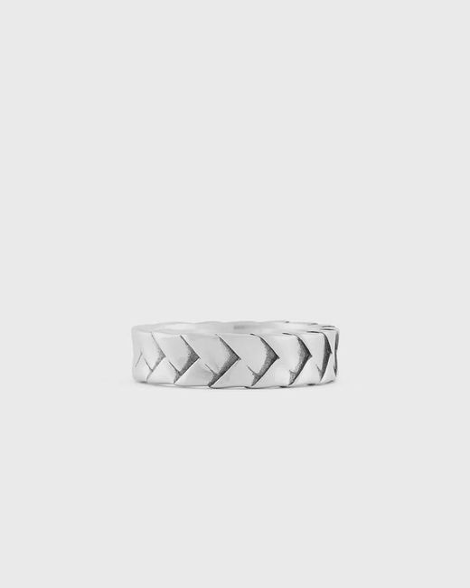 Serge DeNimes Woven Ring male Jewellery now available 60 MM