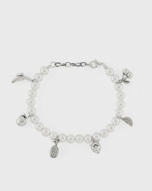 Serge DeNimes Pearl Charm Bracelet male Jewellery now available