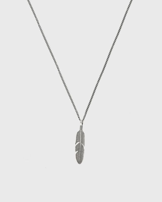 Serge DeNimes Ethereal Feather Necklace male Jewellery now available