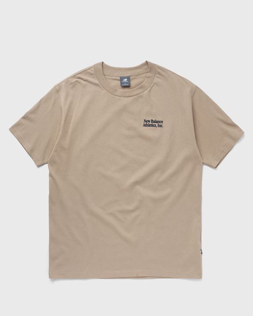 New Balance Athletics Flocked Relaxed Tee male Shortsleeves now available
