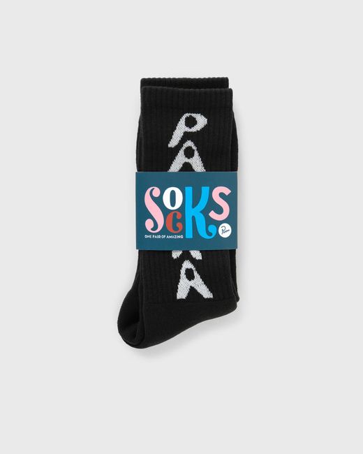 By Parra Hole logo crew socks male Socks now available