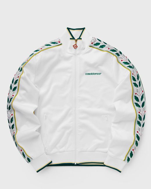Casablanca SEASONAL LAUREL TRACK TOP male Track Jackets now available