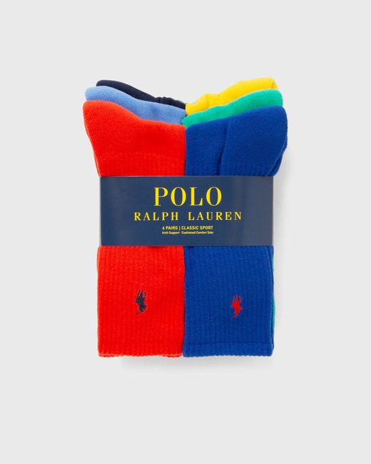 Polo Ralph Lauren CREW SOCK-3 PACK male Socks now available