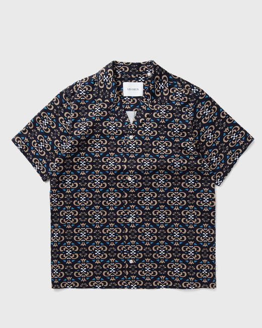 Les Deux Hendrix AOP SS Shirt male Shortsleeves now available