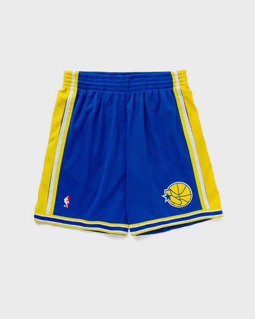 Mitchell & Ness NBA SWINGMAN SHORTS GOLDEN STATE WARRIORS ROAD 1995-96 male Sport Team Shorts now available