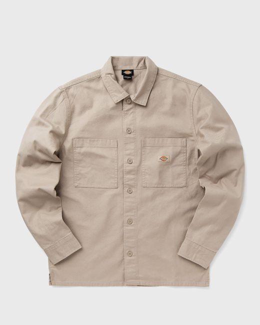 Dickies FLORALA SHIRT SANDSTONE male Longsleeves now available