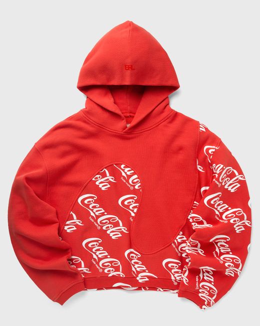 Erl COCA COLA SWIRL HOODIE KNIT male Hoodies now available