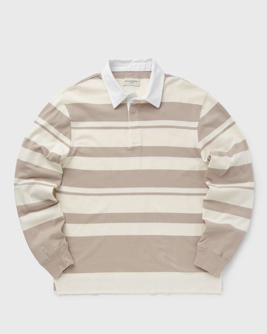 Officine Generale RYKER POLO STRIPED ORGANIC CO male Polos now available