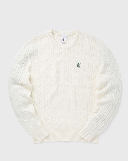 Puma x QGC CABLE KNIT SWEATER male Pullovers now available