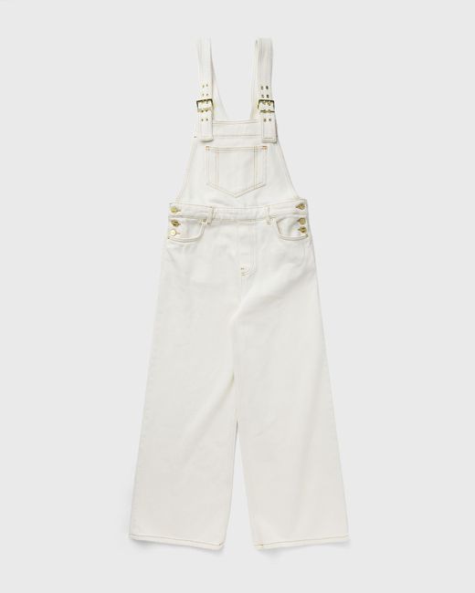 Ganni Heavy Denim Overalls female Casual Pants now available