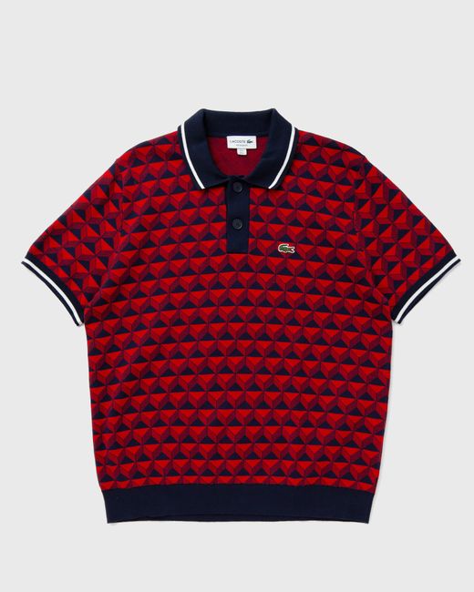 Lacoste ROBERT GEORGE MOTIF POLO COLLAR SWEATER male Polos now available