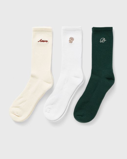 BSTN Brand Embroidered Socks 3-Pack male now available