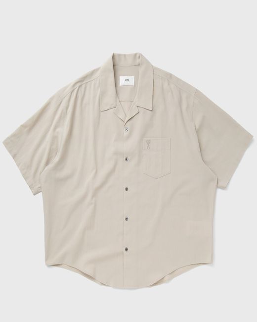 AMI Alexandre Mattiussi CAMP COLLAR SHIRT male Shortsleeves now available