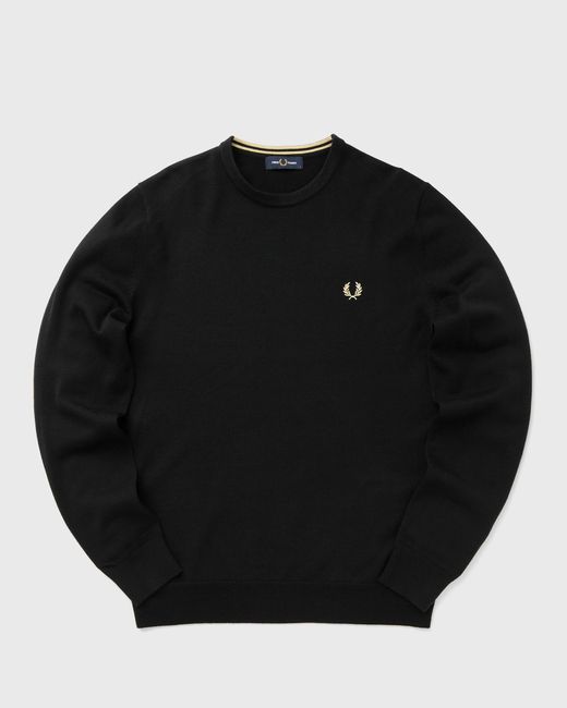 Fred Perry CLASSIC CREW NECK JUMPER male Sweatshirts now available