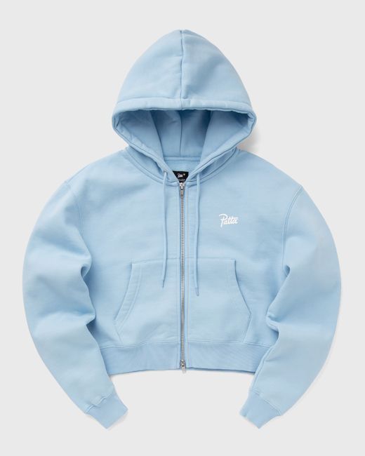 Patta Basic Crop Zip Up Hooded Sweater female HoodiesZippers now available
