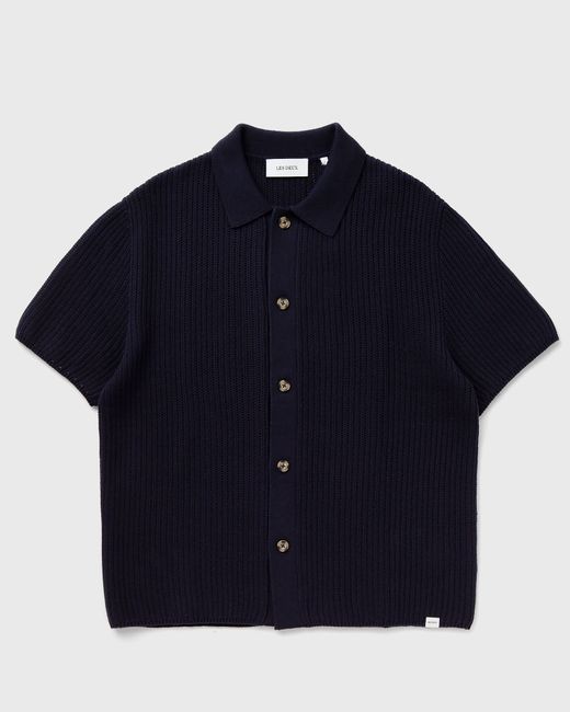 Les Deux Gustavo Knit Shirt male Shortsleeves now available