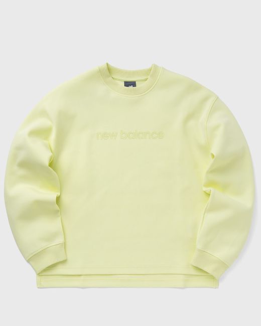 New Balance Hyper Density Triple Knit Spacer Crew female Sweatshirts now available