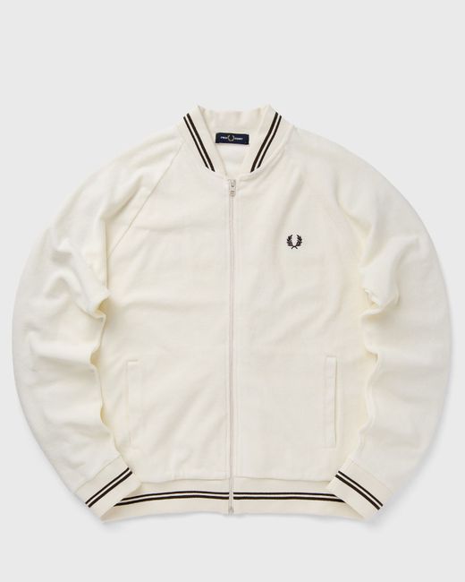 Fred Perry Towelling Track Jacket male Jackets now available