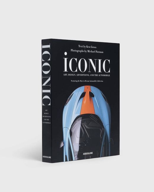 Assouline Iconic Art Design Advertising and the Automobile male now available