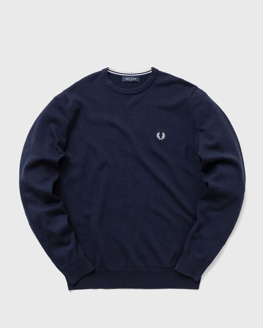 Fred Perry CLASSIC CREW NECK JUMPER male Sweatshirts now available