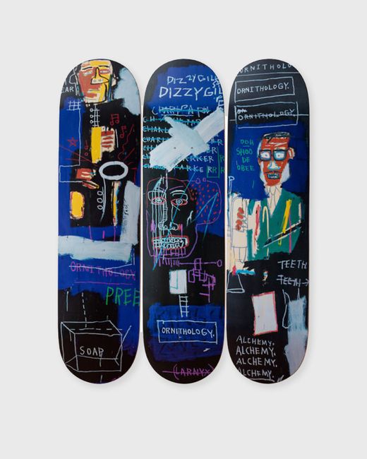 The Skateroom Jean-Michel Basquiat Horn Players Deck 3-Pack male Home deco now available