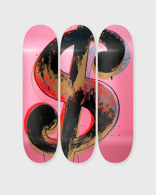 The Skateroom Andy Warhol Dollar Sign Deck male Home deco now available