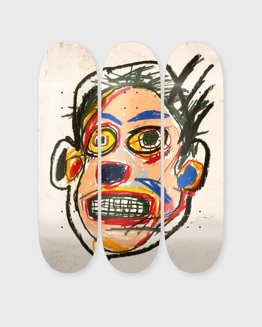 The Skateroom Jean-Michel Basquiat Untitled Face 1982 Deck male Home deco now available