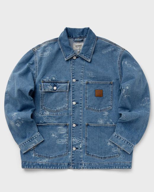 Carhartt Wip Stamp Jacket male Denim JacketsOvershirts now available