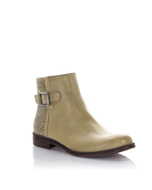 Rossano Bisconti Ankle Boots calfskin Rivets 11