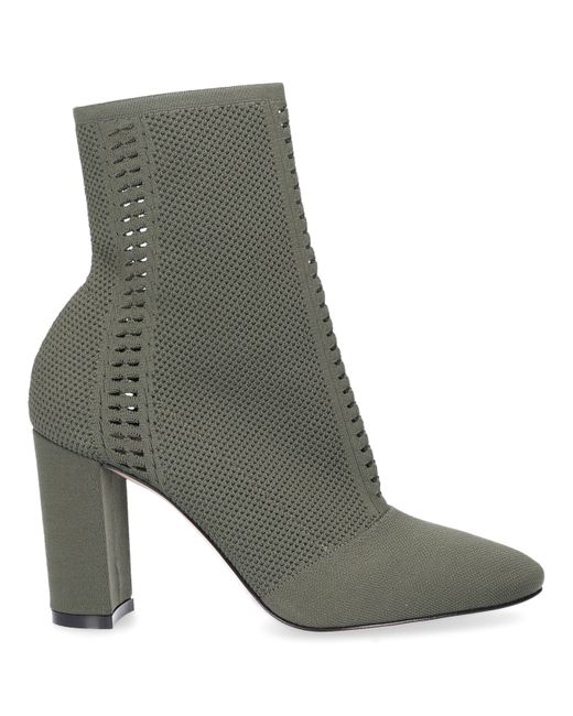 Gianvito Rossi Ankle Boots THURLOW nylon perforated olive
