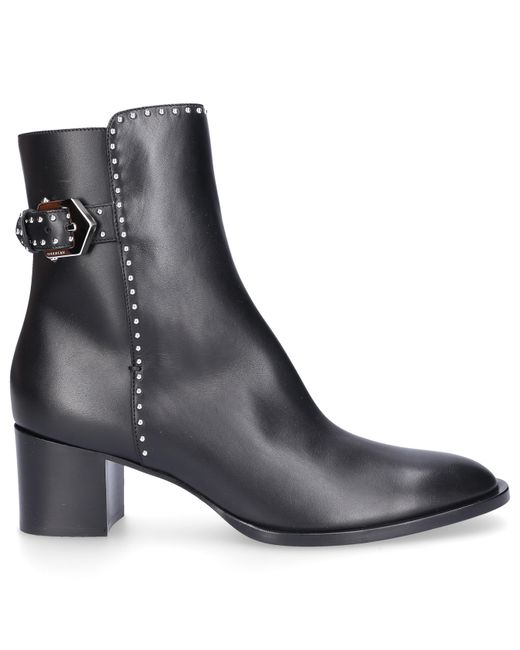 Givenchy Classic Ankle Boots BE601D40 calfskin Logo Rivets