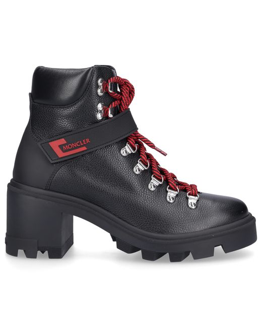 Moncler Ankle Boots 4F708 calfskin Logo combo