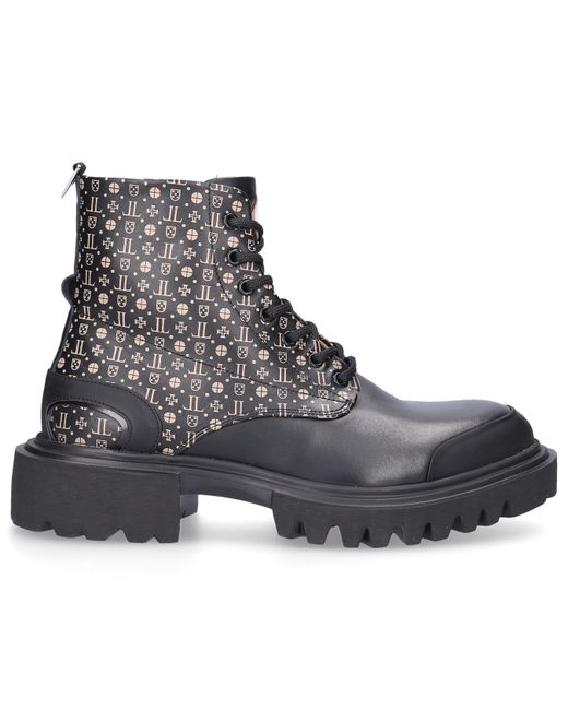 Leandro Lopes Lace-up boots APACHE calfskin Logo