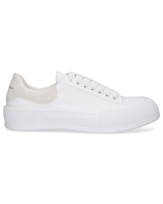 Alexander McQueen Low-Top Sneakers DECK PLIMSOLL cotton
